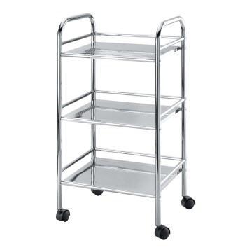 WENKO 12285100 - Kolica EXCLUSIVE 41x75 cm sjajni krom