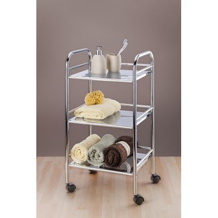 WENKO 12285100 - Kolica EXCLUSIVE 41x75 cm sjajni krom