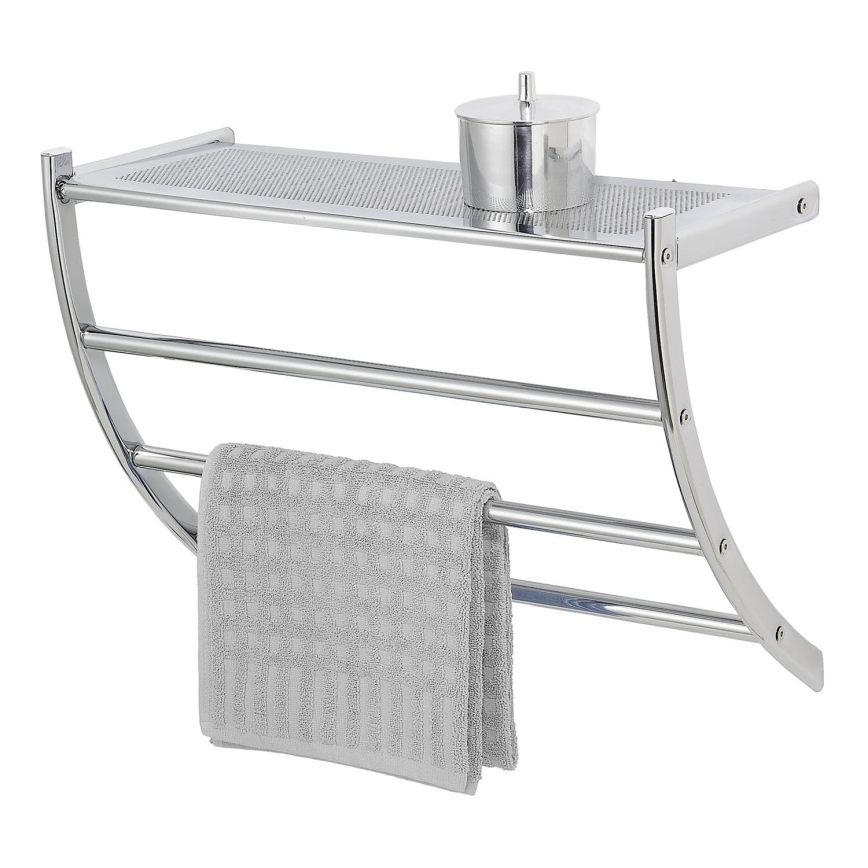 WENKO 15578100 - Stalak za ručnike PESCARA 56x46 cm sjajni krom