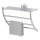 WENKO 15578100 - Stalak za ručnike PESCARA 56x46 cm sjajni krom