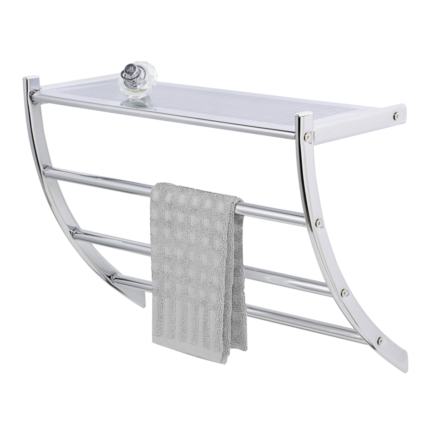 WENKO 15578100 - Stalak za ručnike PESCARA 56x46 cm sjajni krom
