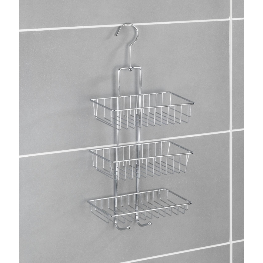 WENKO 15888100 - Polica NIVALA 22x50 cm sjajni krom