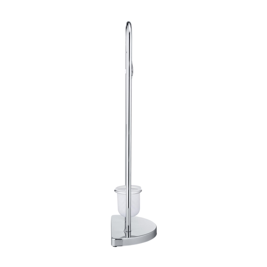 WENKO 16608100 - WC četka COSENZA 33x84 cm sjajni krom/satinirano