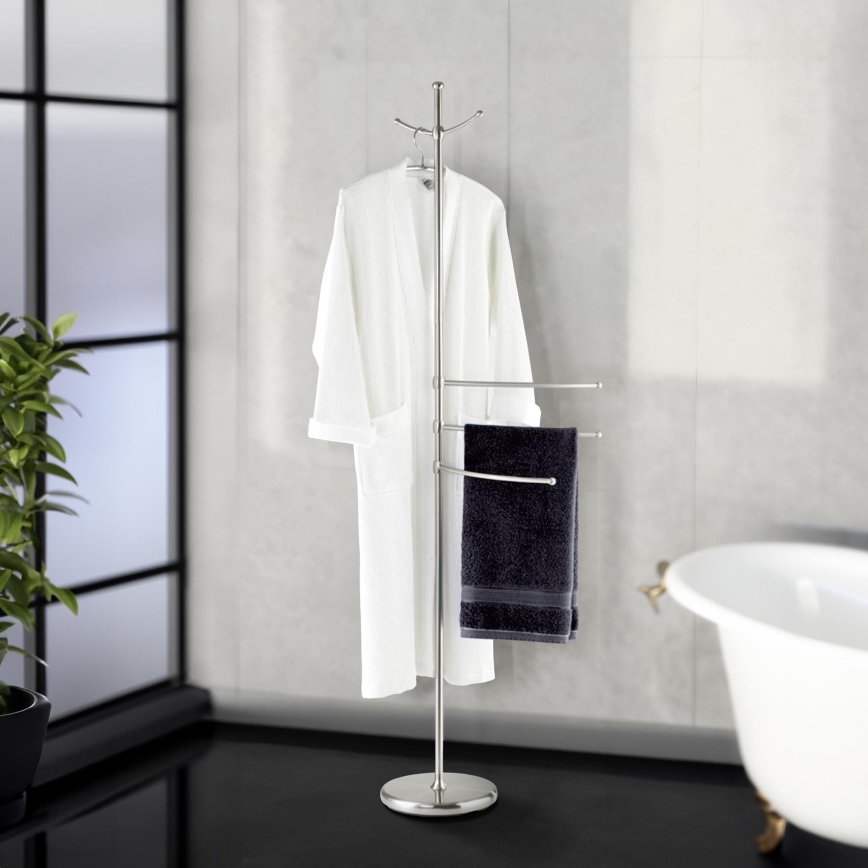 WENKO 16827100 - Stalak ADIAMO 28x170 cm srebrni