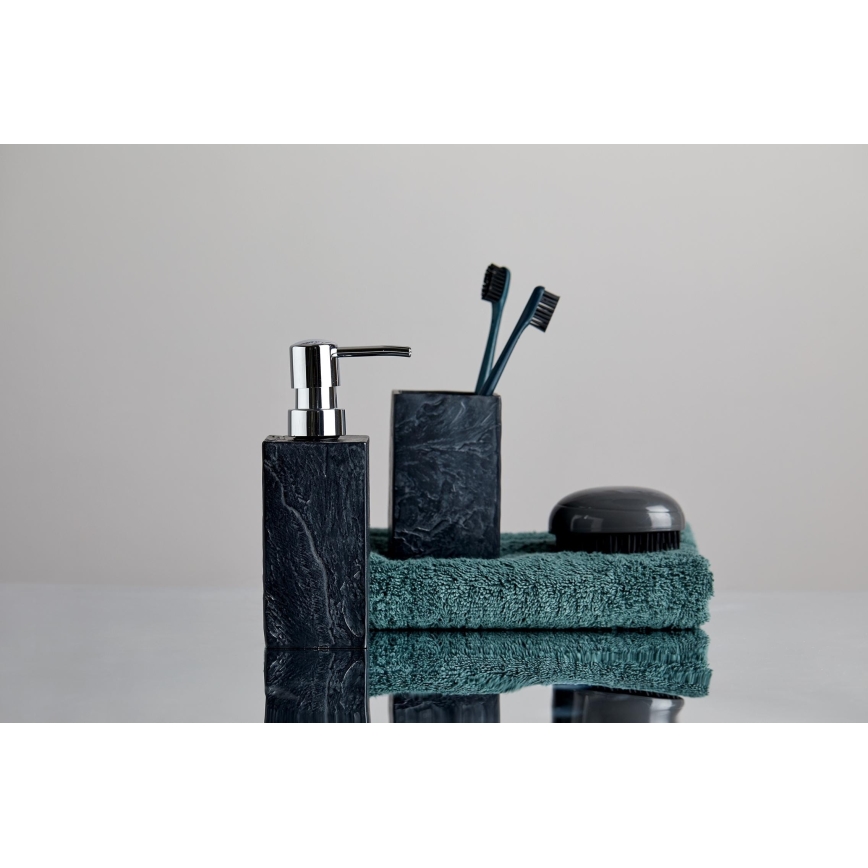 WENKO 17920100 - Čaša SLATE ROCK 6,4x10,5 cm, antracit