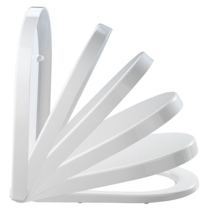 WENKO 18396100-WC daska PALMA 46,5x35,7 cm bijela/srebrna