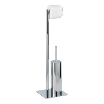 WENKO 18562100 - WC četka RECCO 20x71,5 cm sjajni krom