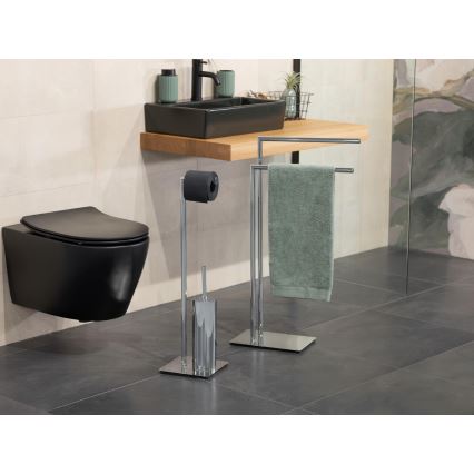 WENKO 18563100 - Stalak za ručnike RECCO 48x80,5 cm sjajni krom