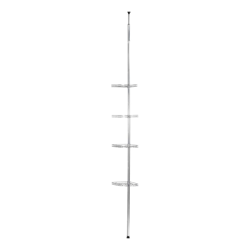 WENKO 18596100-Kutni element PREA 28 x 200 cm nehrđajući čelik/sjajni krom