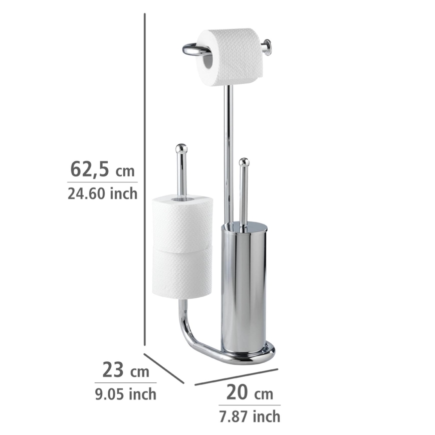 WENKO 18730100 - WC četka UNIVERSALO 20x62,5 cm sjajni krom