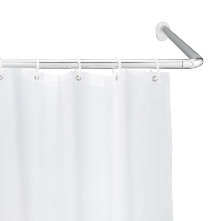 WENKO 19218100 - Štap UNIVERSAL 2,5x2,5 cm krom/bijela