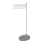 WENKO 19493100 - Stalak za ručnike PEBBLE STONE 38x84 cm sjajni krom/siva