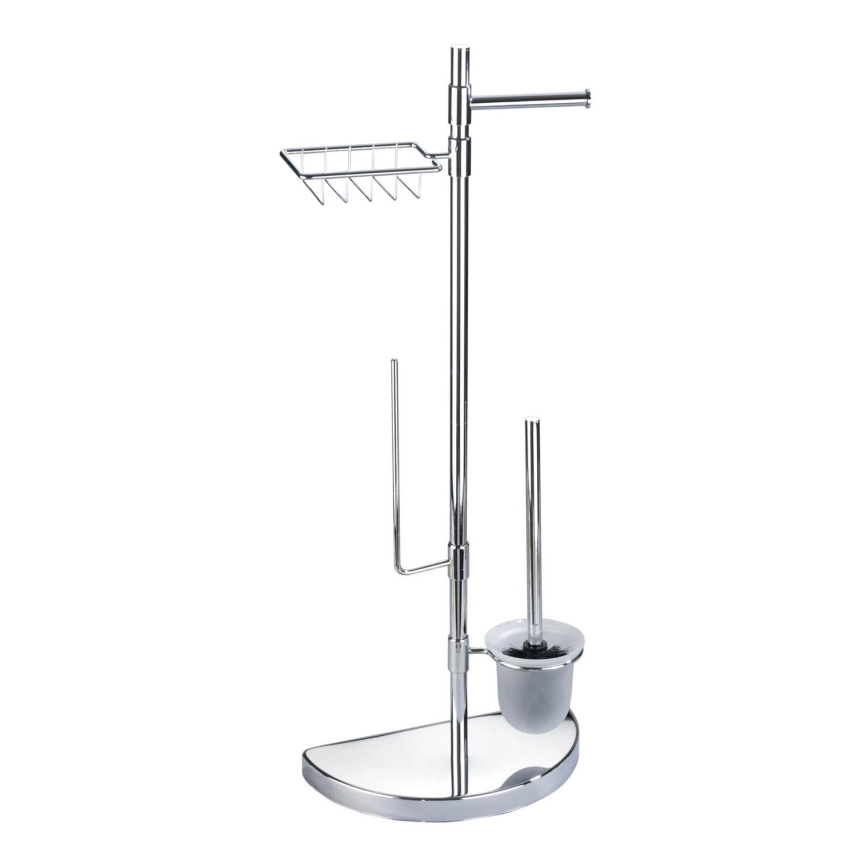 WENKO 196022500 - Toaletni centar SPACE MARVEL 34x84,5 cm srebrna/satin