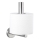 WENKO 19613100 - Držač toaletnog papira BOSIO MATT 8x18 cm, nehrđajući čelik/srebrna