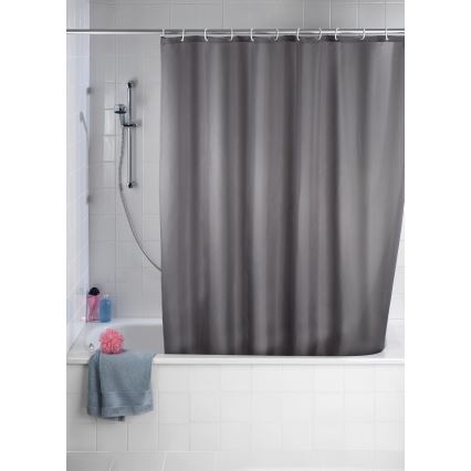 WENKO 20044100 - Zavjesa za tuš 180x200 cm siva