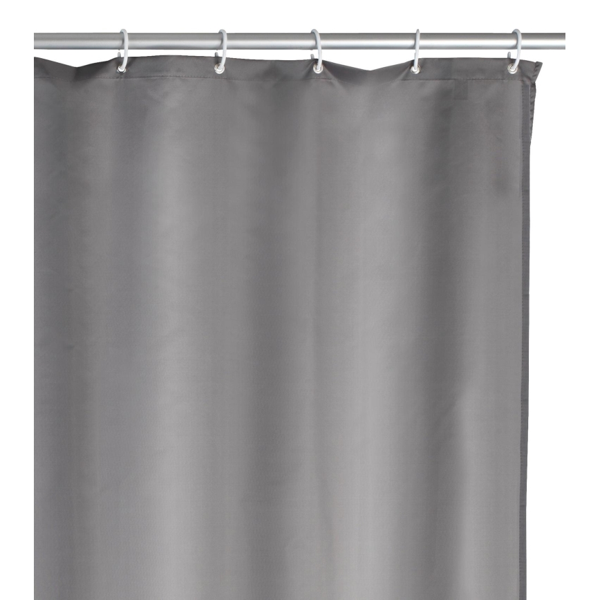 WENKO 20044100 - Zavjesa za tuš 180x200 cm siva