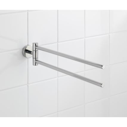 WENKO 20213100 - Držač ručnika BOSIO SHINE 43x9 cm inox/srebrna
