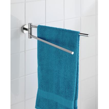 WENKO 20213100 - Držač ručnika BOSIO SHINE 43x9 cm inox/srebrna