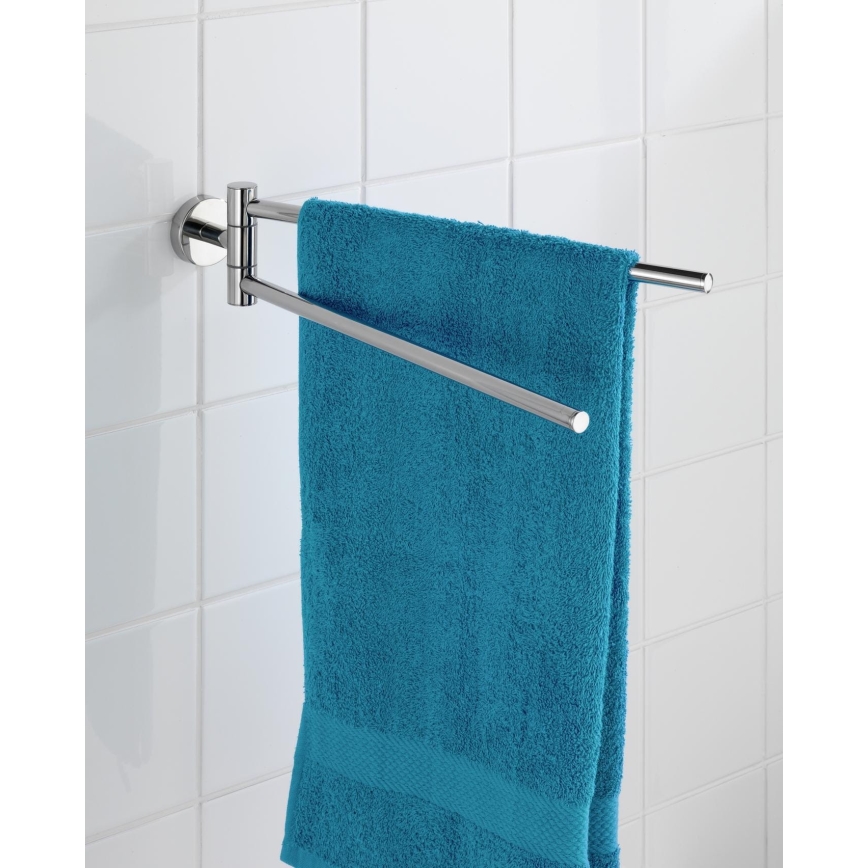 WENKO 20213100 - Držač ručnika BOSIO SHINE 43x9 cm inox/srebrna