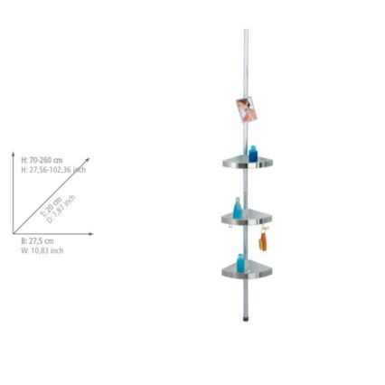 WENKO 20349100 - PREMIUM kutni element 27,5 x 260 cm, satenski