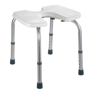 WENKO 206051100-Stolica SECURA 46x53,5 cm bijela/srebrna