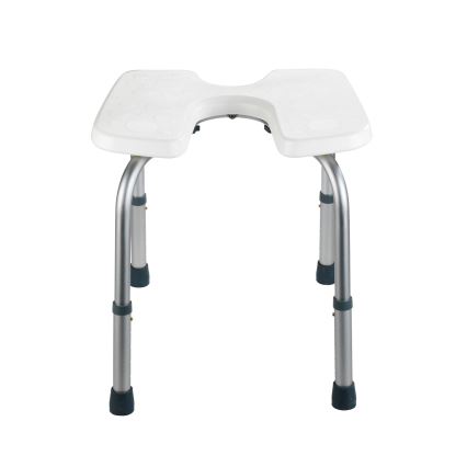 WENKO 206051100-Stolica SECURA 46x53,5 cm bijela/srebrna