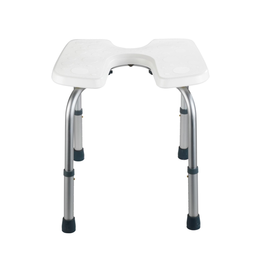 WENKO 206051100-Stolica SECURA 46x53,5 cm bijela/srebrna