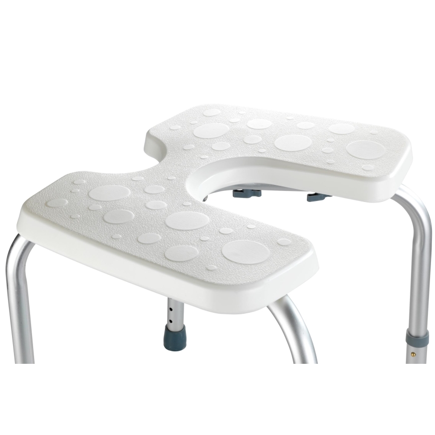 WENKO 206051100-Stolica SECURA 46x53,5 cm bijela/srebrna