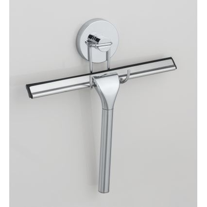 WENKO 20877100-Strugač VACUUM-LOC OKRUGLI ČELIK 24,5x25 cm, nehrđajući čelik/visoki sjaj, krom/srebrni