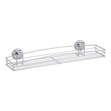 WENKO 20884100 - Polica VACUUM-LOC MILAZZO 51x15,2 cm, sjajni krom