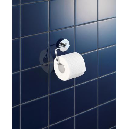 WENKO 20899100 - Držač toaletnog papira VACUUM-LOC MILAZZO, 13 x 10,5 cm, sjajni krom