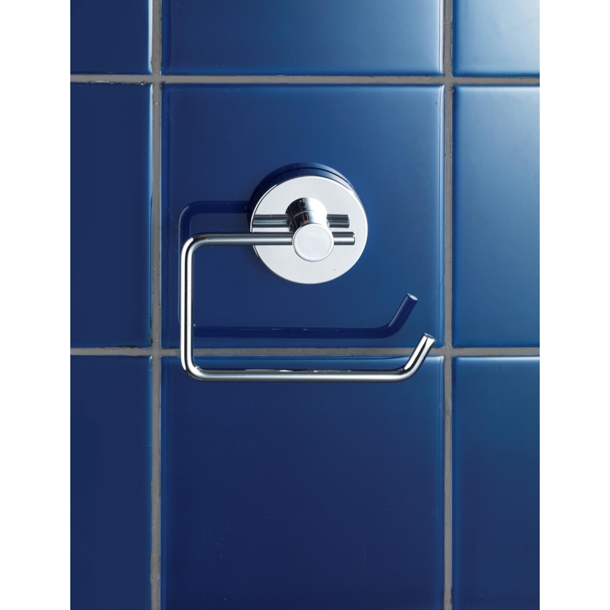 WENKO 20899100 - Držač toaletnog papira VACUUM-LOC MILAZZO, 13 x 10,5 cm, sjajni krom