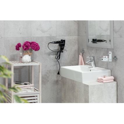 WENKO 20900100-Kuka VACUUM-LOC okrugla čelična 6x6,7 cm sjajni krom