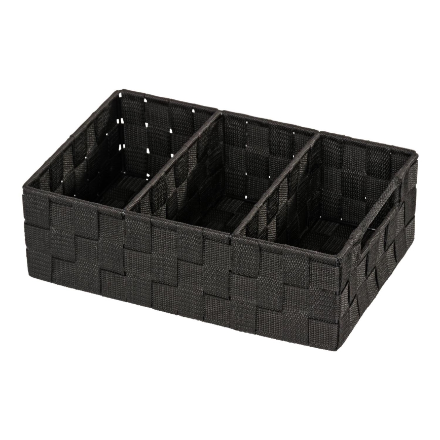 WENKO 20978100 - Organizator ADRIA 32x21 cm crne boje