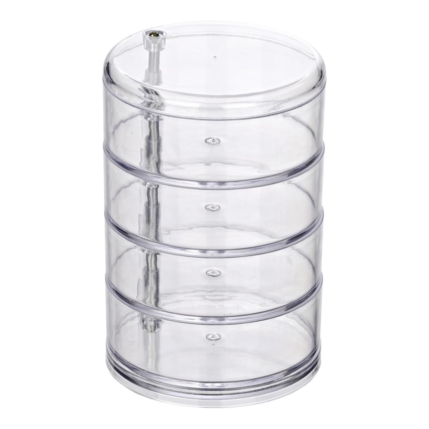 WENKO 20990100 - Organizator TOWER 11,5x17,5 cm proziran