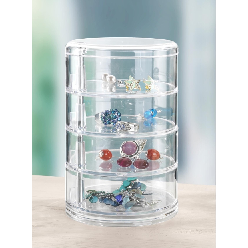 WENKO 20990100 - Organizator TOWER 11,5x17,5 cm proziran