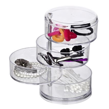WENKO 20990100 - Organizator TOWER 11,5x17,5 cm proziran