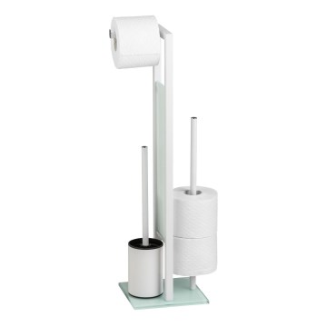 WENKO 21565100 - WC četka RIVALTA 18x70 cm bijela/crna