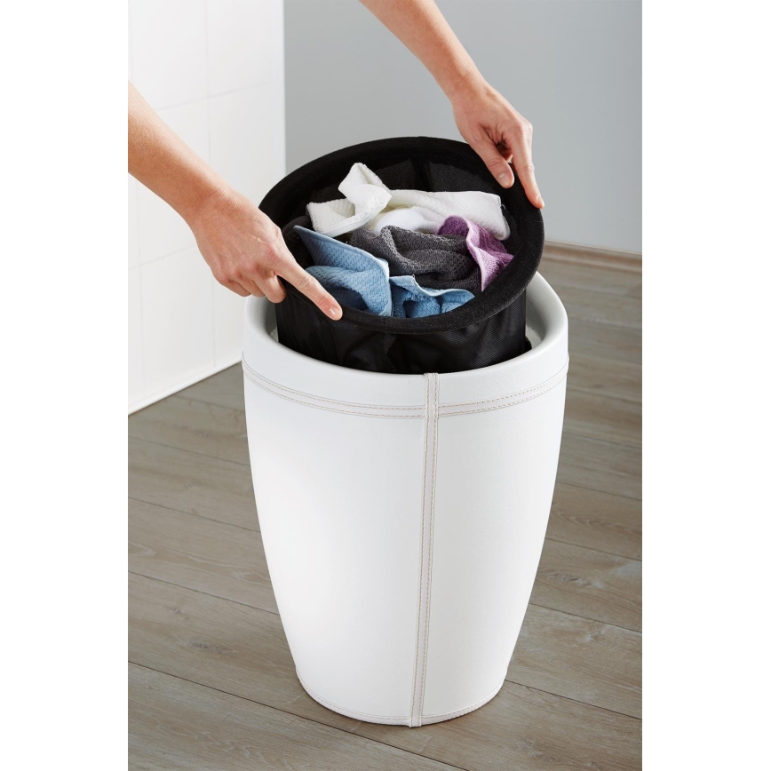 WENKO 21773100 - Stolica CANDY 36x50,5 cm bijela/crna