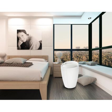 WENKO 21773100 - Stolica CANDY 36x50,5 cm bijela/crna