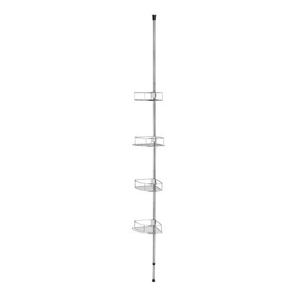 WENKO 21803100-Ugaona polica DOLCEDO 31x275 cm nehrđajući čelik/sjajni krom