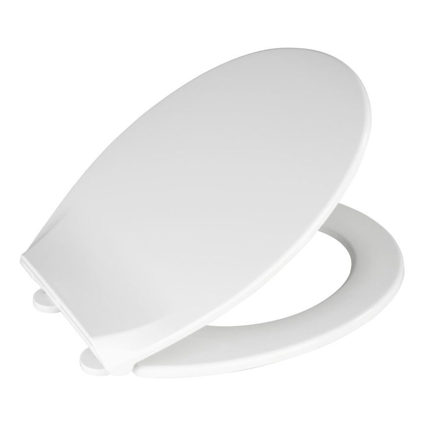 WENKO 21901100-WC daska za WC KOS 44x37 cm bijela/srebrna