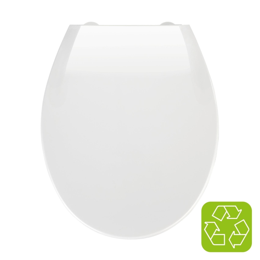 WENKO 21901100-WC daska za WC KOS 44x37 cm bijela/srebrna