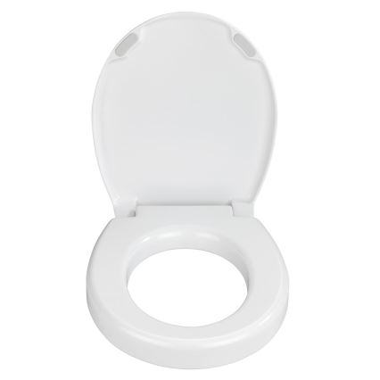 WENKO 21905100-WC sjedalo SECURA 37x44 cm bijela/siva
