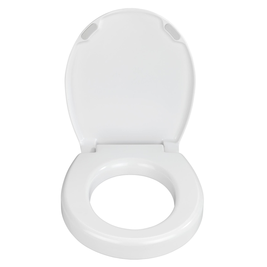 WENKO 21905100-WC sjedalo SECURA 37x44 cm bijela/siva