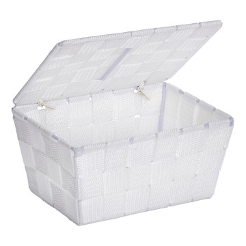 WENKO 22077100 - Koš ADRIA 19x14 cm bijeli