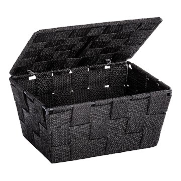 WENKO 22197100 - Koš ADRIA 19x14 cm crni