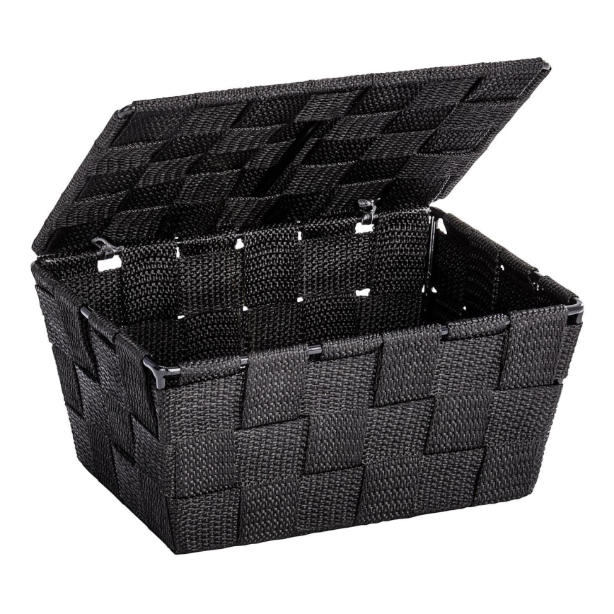 WENKO 22197100 - Koš ADRIA 19x14 cm crni