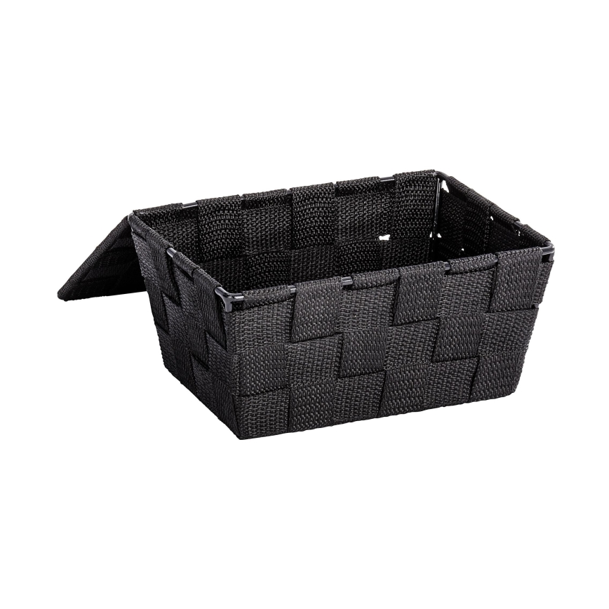 WENKO 22197100 - Koš ADRIA 19x14 cm crni