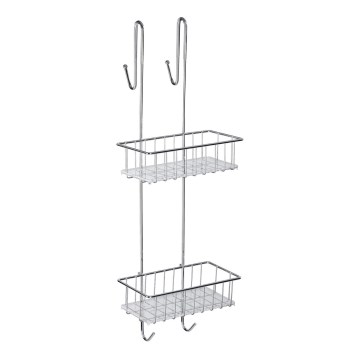 WENKO 22213100 - Stalak ALDO 24,5x70 cm nehrđajući čelik/srebrna